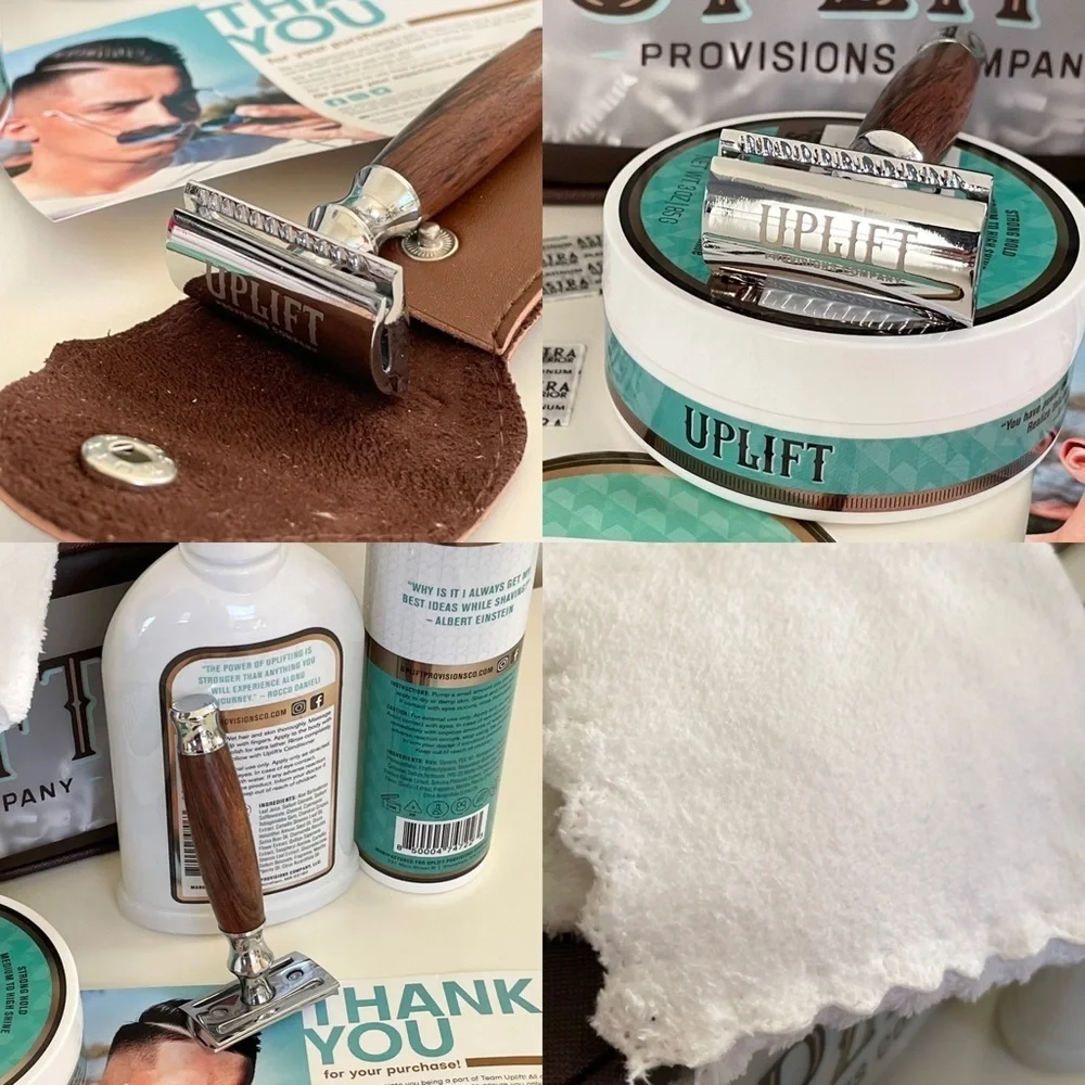 Uplift Provisions Company All-in-one Travel Case Men’s Shave Kit